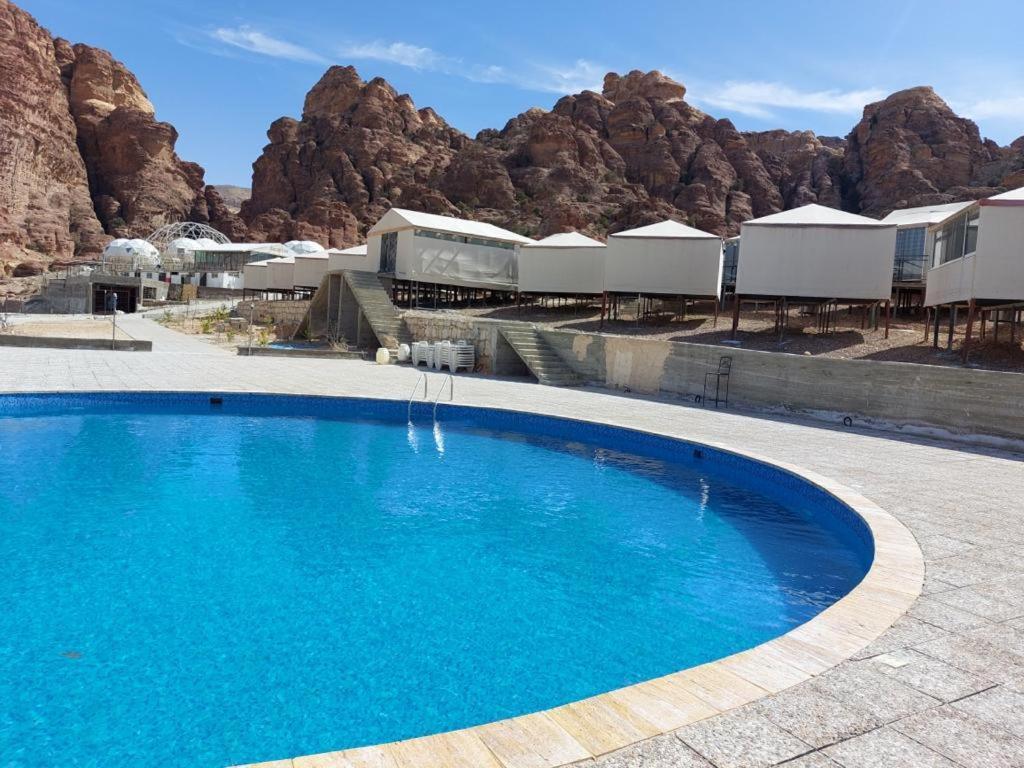 The Rock Camp Petra Hotel Wadi Musa Exterior photo